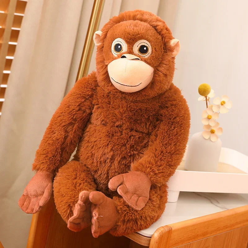 Cartoon Gorilla Plush Toy Soft Monkey Doll