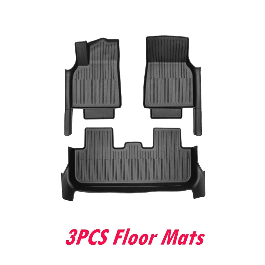 Tesla Model Y Floor Mats 2025–2026 – Custom Fit TPE Full Coverage Waterproof Set