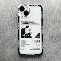 The Weeknd Minimalist Poster Shockproof iPhone Case