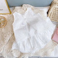 Girls Summer Lace Sleeveless Top and Shorts Set