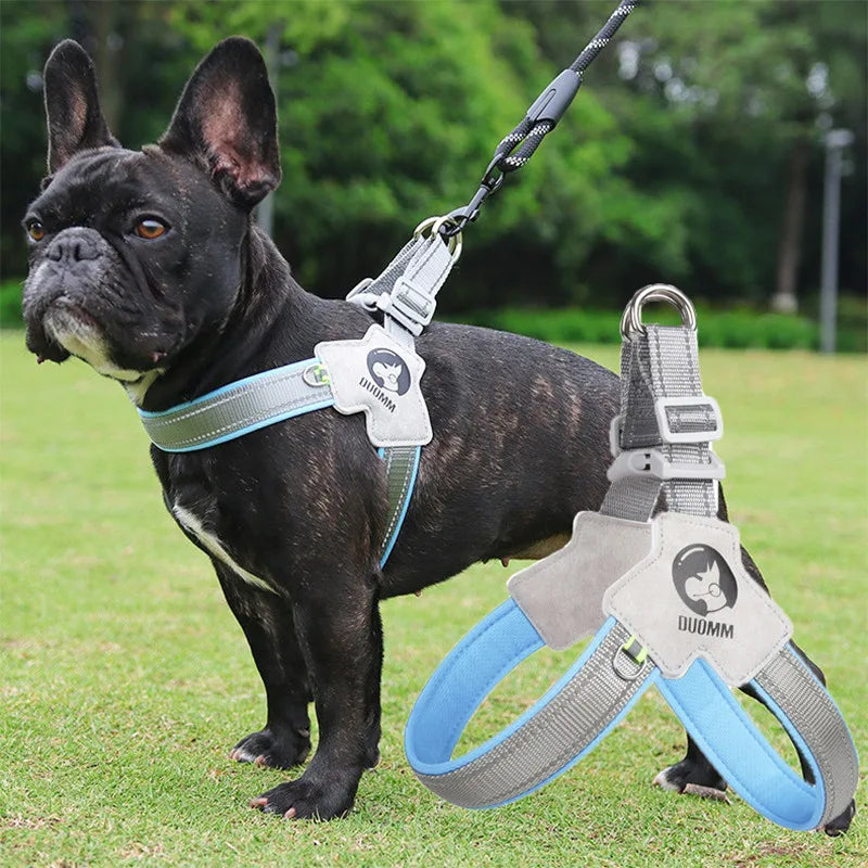 Reflective Mesh Dog Harness Vest for Small Large Dogs and Cats