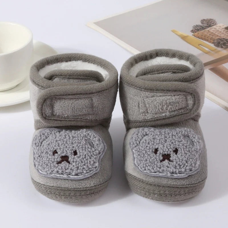 Baby Winter First Walker Shoes Warm Soft Sole 0 9 Months