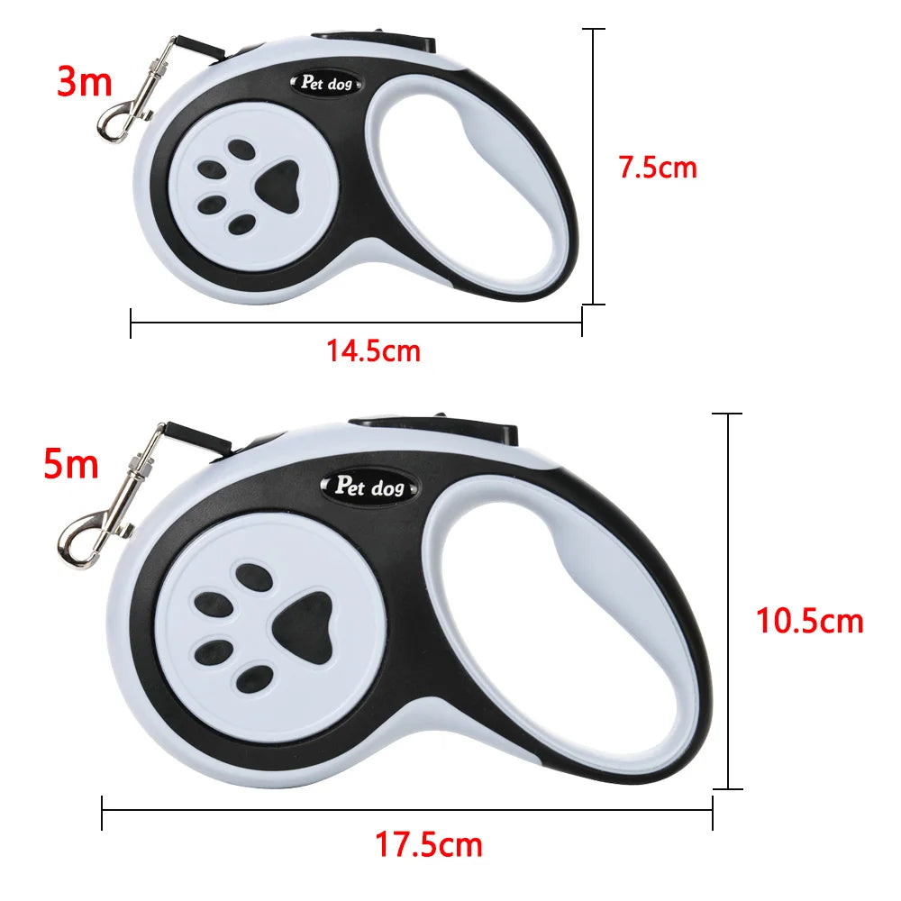 Automatic Retractable Dog Leash – Lightweight Pet Lead for Daily Walks