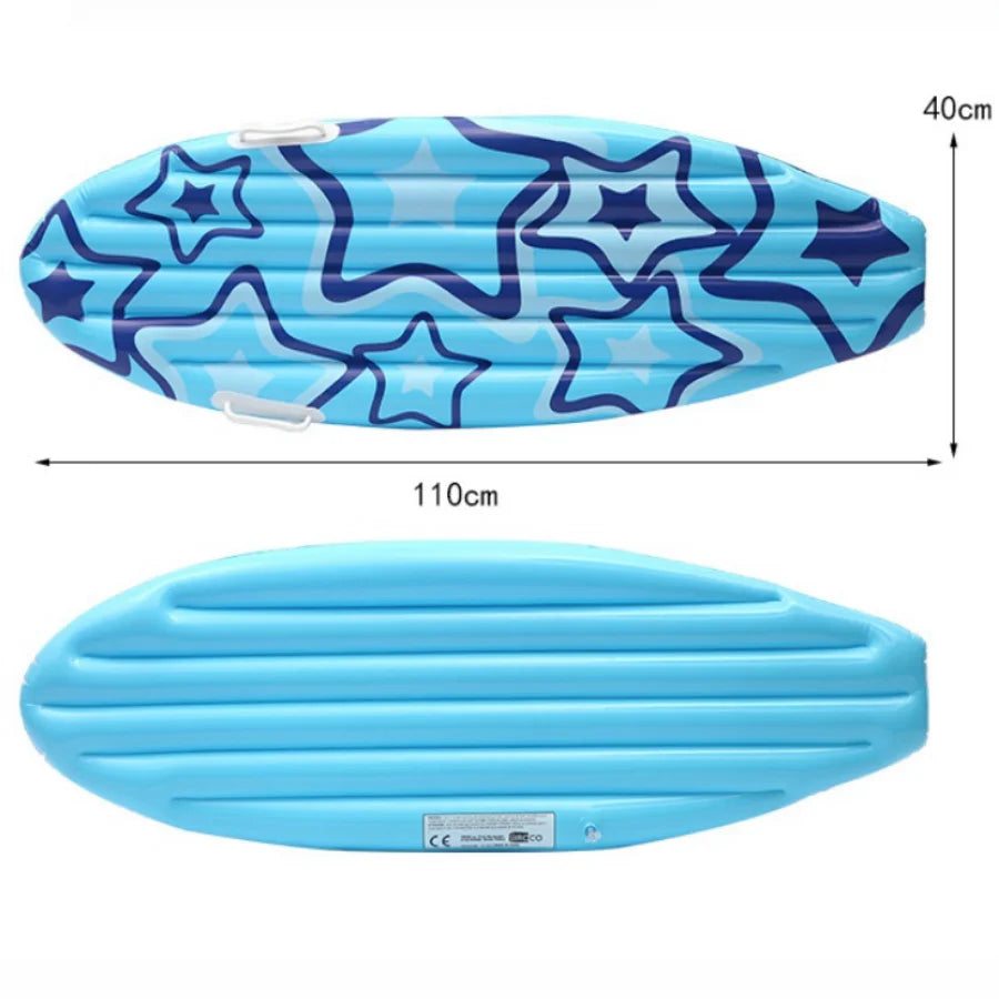 Inflatable Surfboard Pool Toy Beach Luau Party Decoration