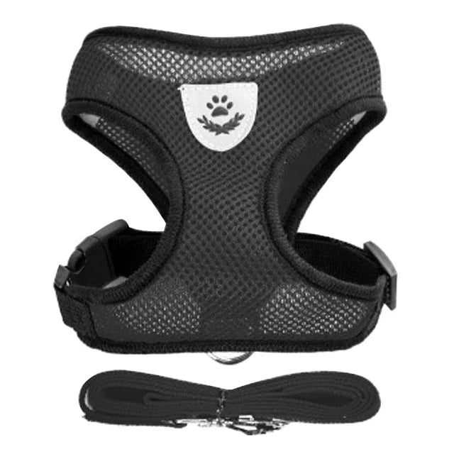 Cat Harness & Leash Set – Escape Proof Vest Harness for Cats & Small Dogs