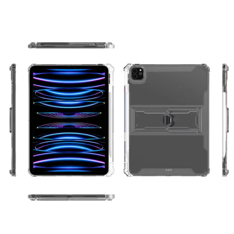 Transparent iPad Case Protective Cover for Air Pro Mini 10th 9th 8th 7th