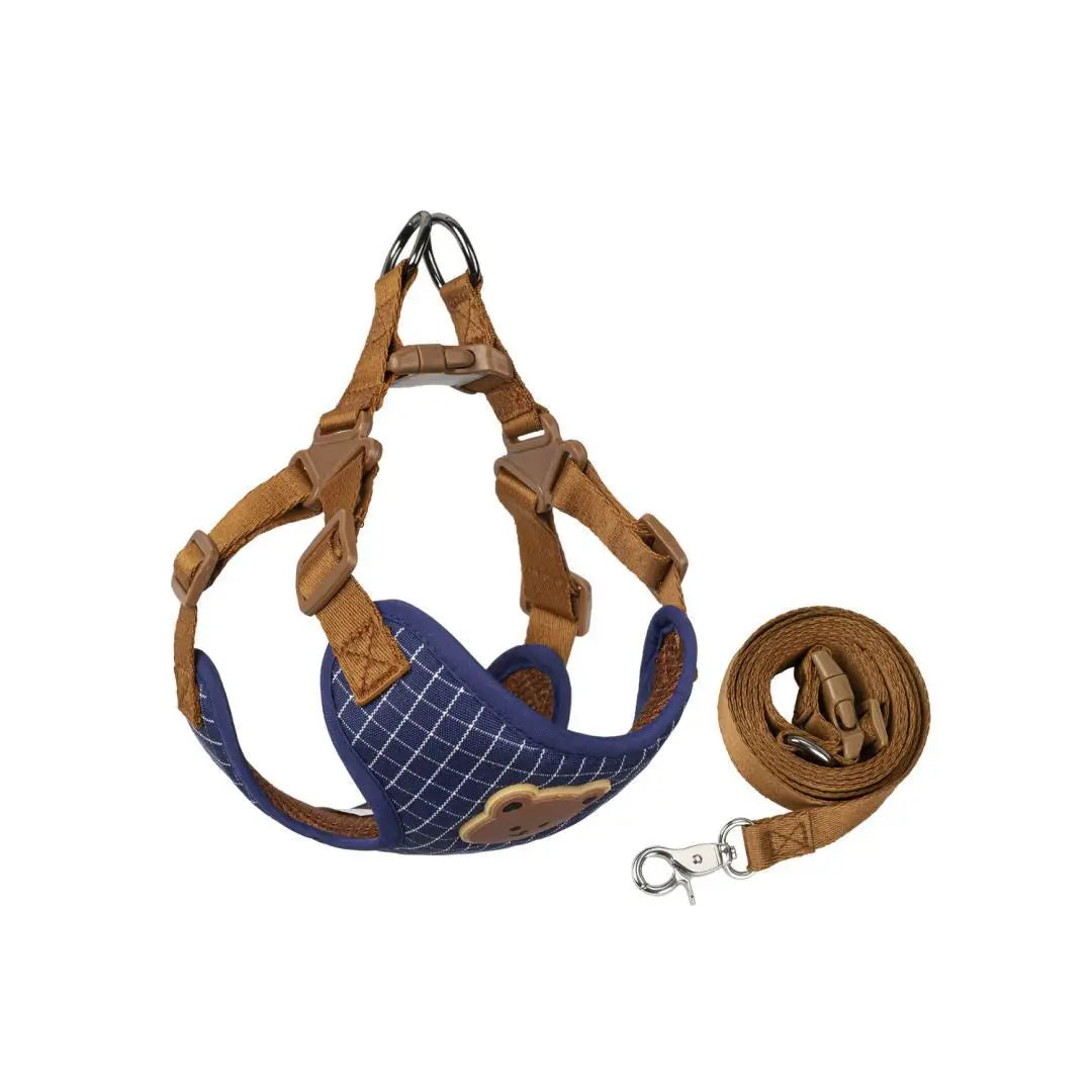 Breathable Dog Harness Leash Set for Small Medium Dogs and Cats