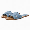 Women Open Toe Slide Sandals Soft Breathable Casual Slippers