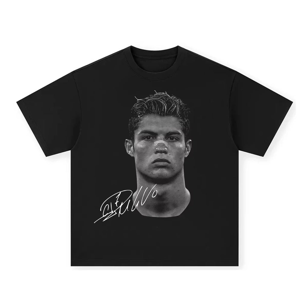 Neymar Graphic Print Short Sleeve Shirt