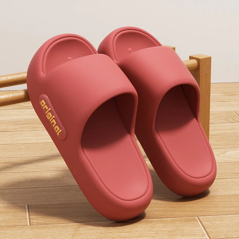 Women Cloud Platform Slippers Soft Sole Beach Slides