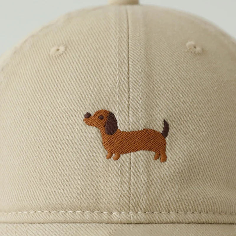 Dachshund Embroidered Baseball Cap for Men Women