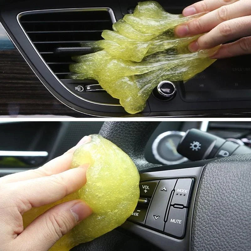 Car Cleaning Gel – Magic Dust Remover for Dashboard, Keyboard & Air Vents