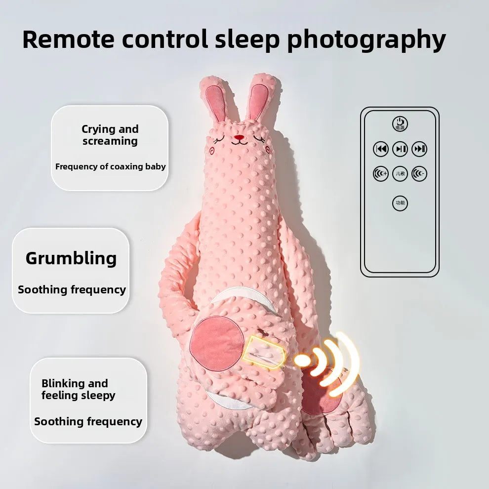 Electric Baby Soothing Patting Pillow Remote Control Sleep Doll