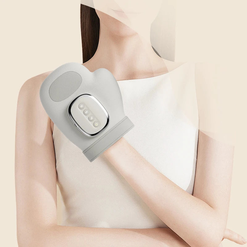 Electric Hand Massager Air Compression Finger Wrist Palm Vibration Relax Device
