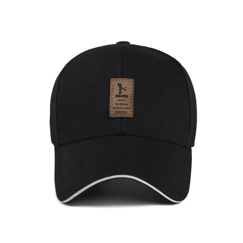 Men's Cotton Baseball Cap with Sun Protection