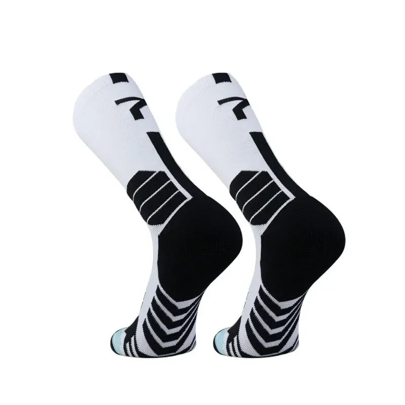 Elite Basketball Compression Socks High Elastic Towel Bottom Sports Socks Men Women