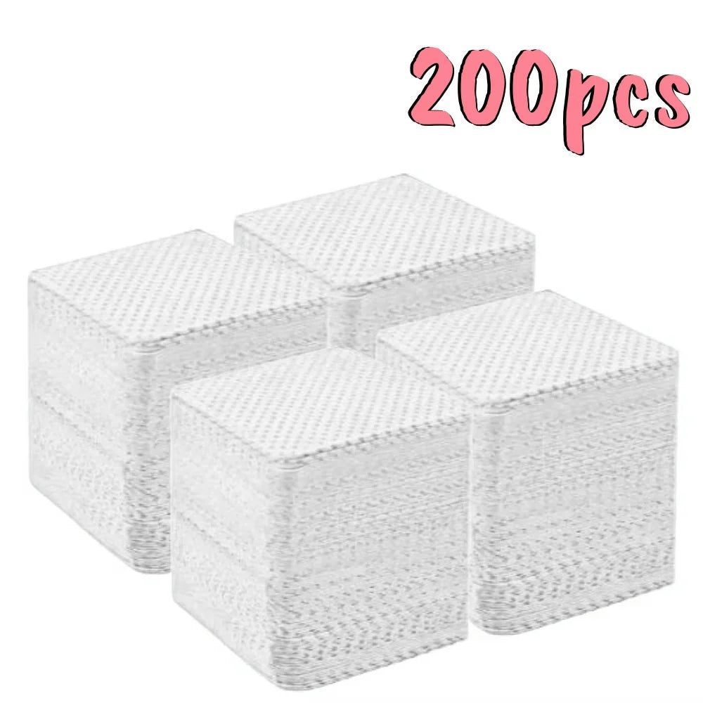 Lint-Free Nail Wipes 600pcs with Pump Bottle
