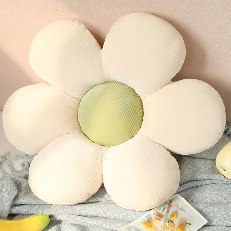 Colorful Flower Plush Pillow 35cm Petal Cushion Home Decor Gift