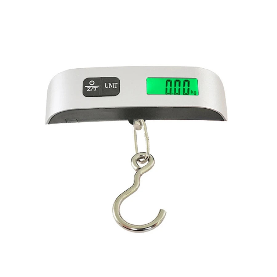 Portable Digital Luggage Scale – LCD Hanging Baggage Weight Scale 50kg/110lb