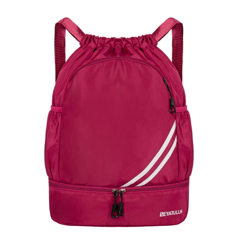 Waterproof Sports Basketball Backpack Gym Travel Outdoor Climbing Bag Pouch