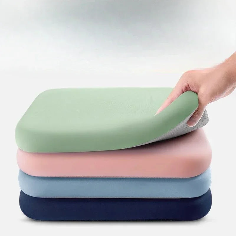 Memory Foam Seat Cushion 4cm Thick Ergonomic Chair Pad Office Car Seat Cushion Pressure Relief Non-Slip Comfort Pillow