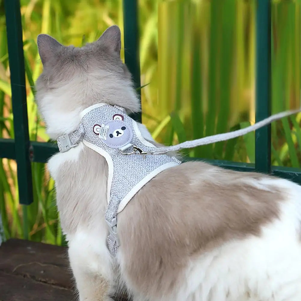 Adjustable Breathable Pet Vest Harness for Small Dogs Cats