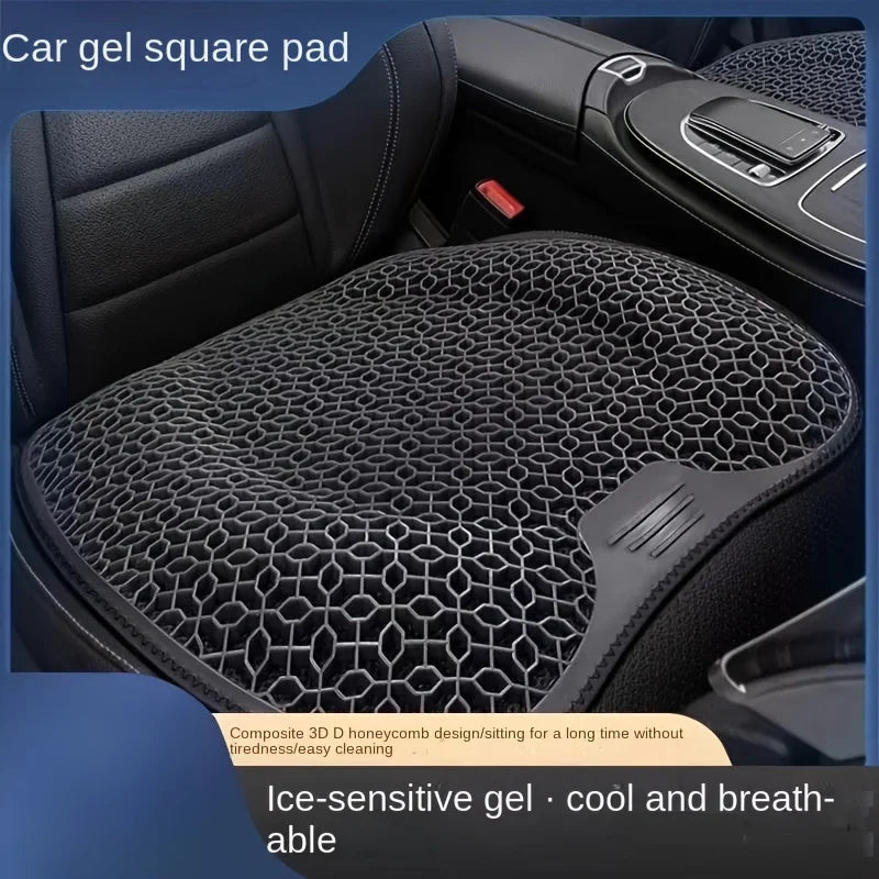 Gel Seat Cushion Honeycomb Design Breathable Ergonomic Car Office Seat Pad