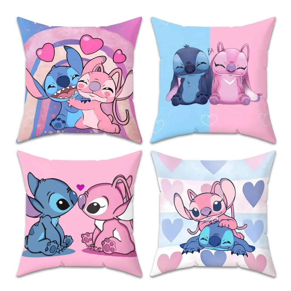 Stitch Decorative Pillowcase Home Decor Cushion Living Room Gift