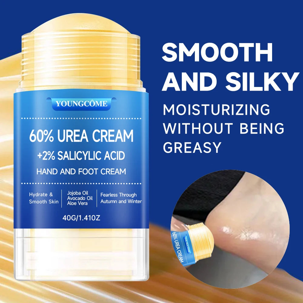 Urea Foot Cream 60% – Intensive Moisturizing Heel Repair Cream for Dry, Cracked Feet