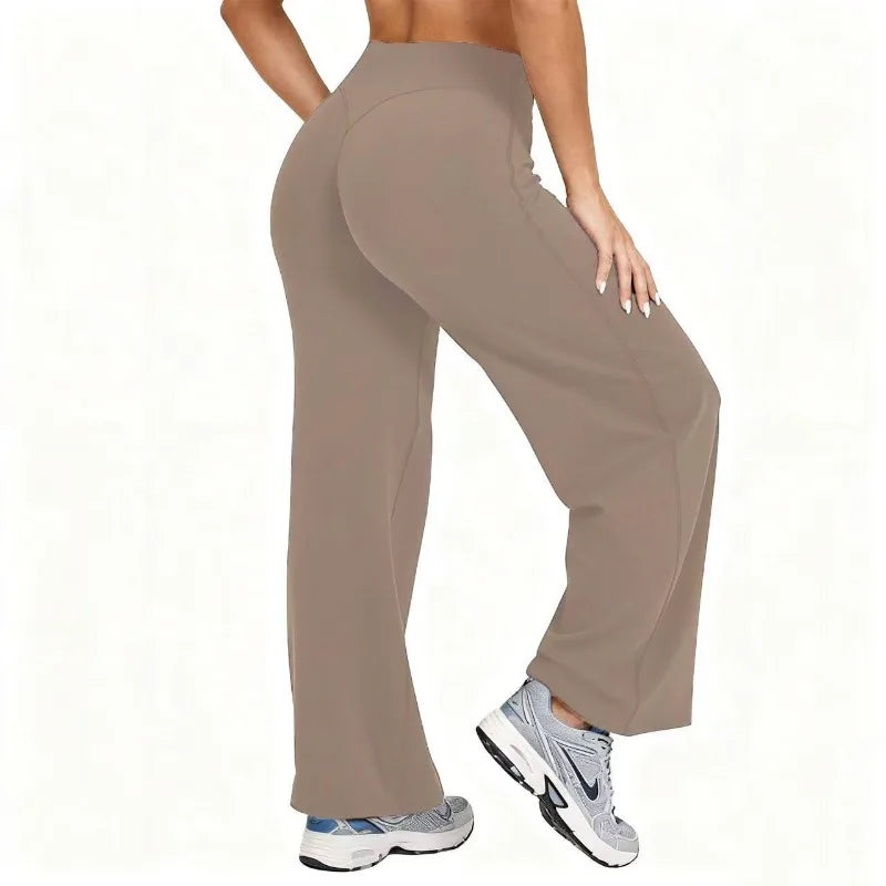Women Plus Size Yoga Pants Wide Leg