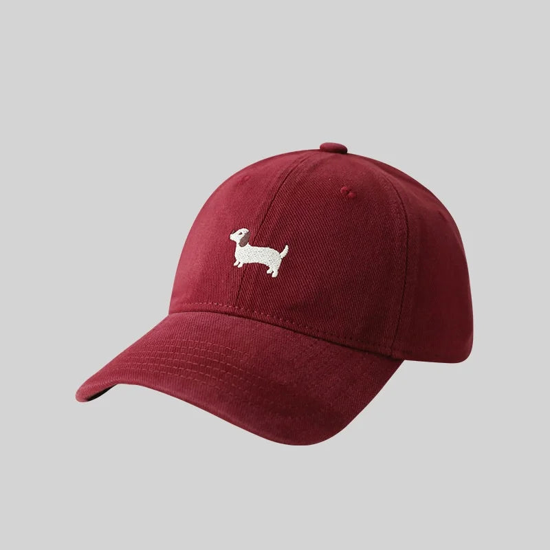 Dachshund Embroidered Baseball Cap for Men Women