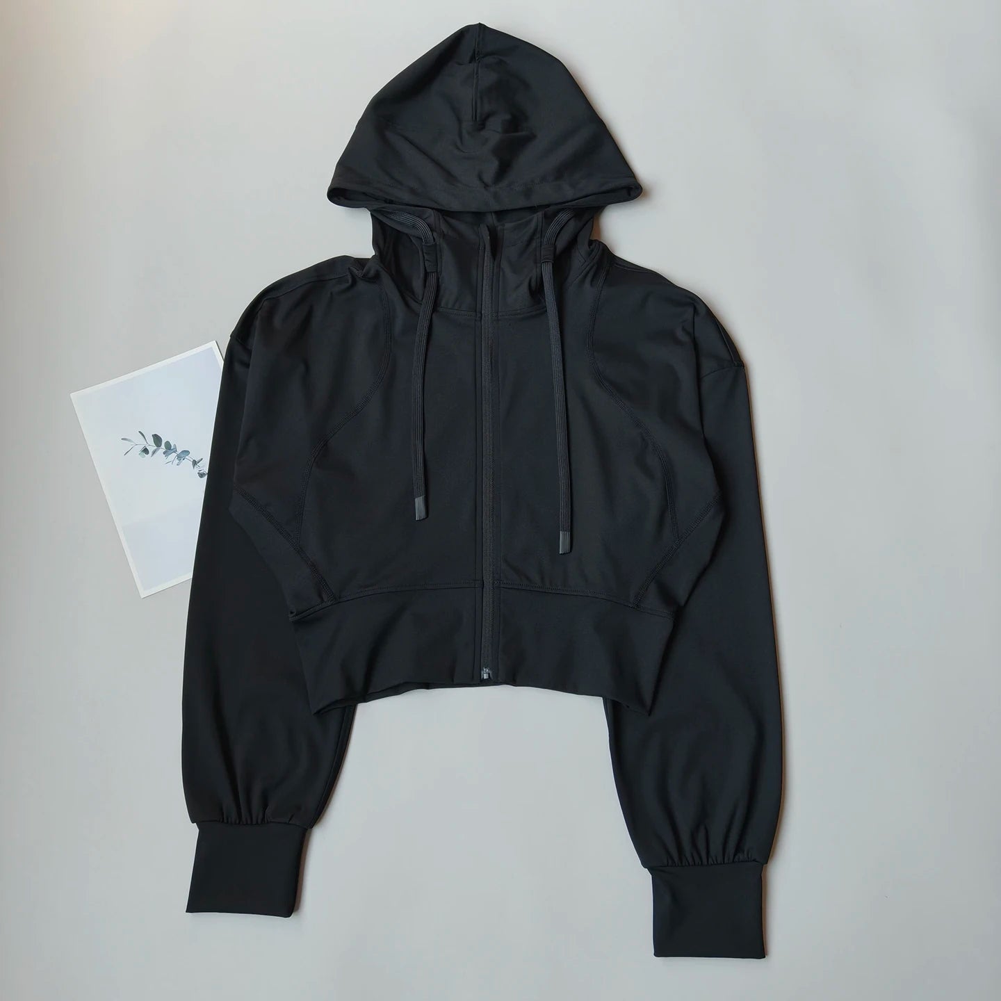 Women Quick Dry Sports Jacket Hooded Fitness Running Coat