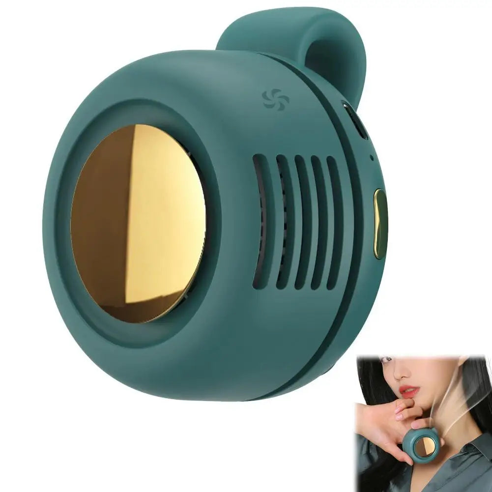 Portable Mini Bladeless Fan Clip On 3 Speed