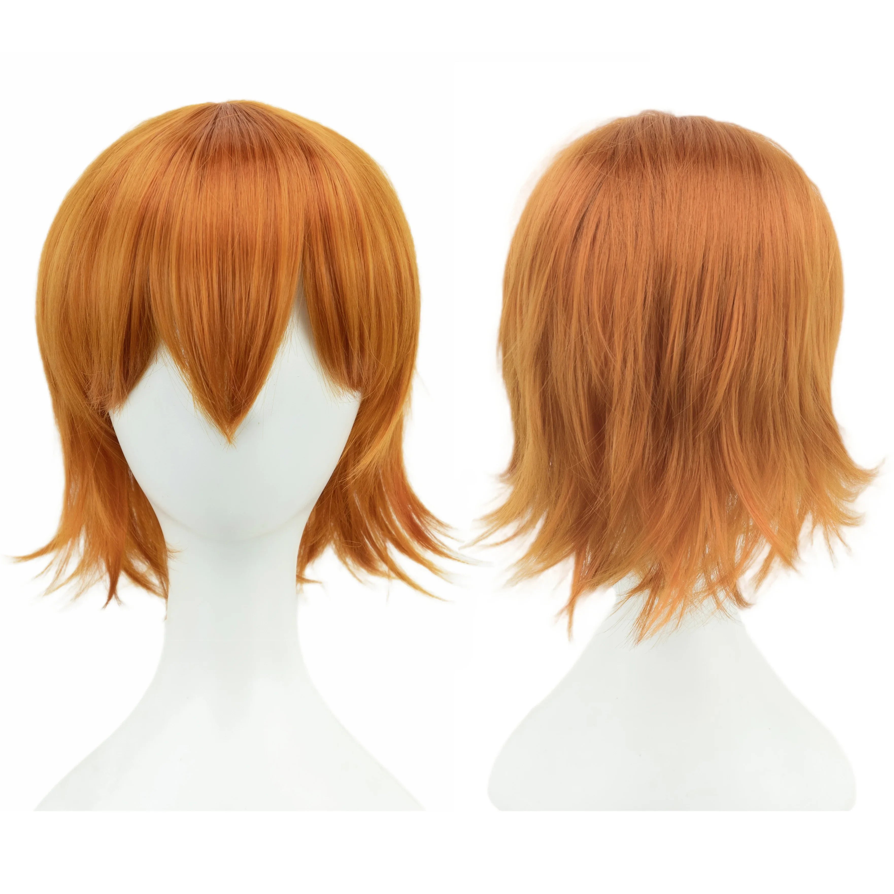 Colorful Cosplay Wig – Short Bob Hair with Bangs