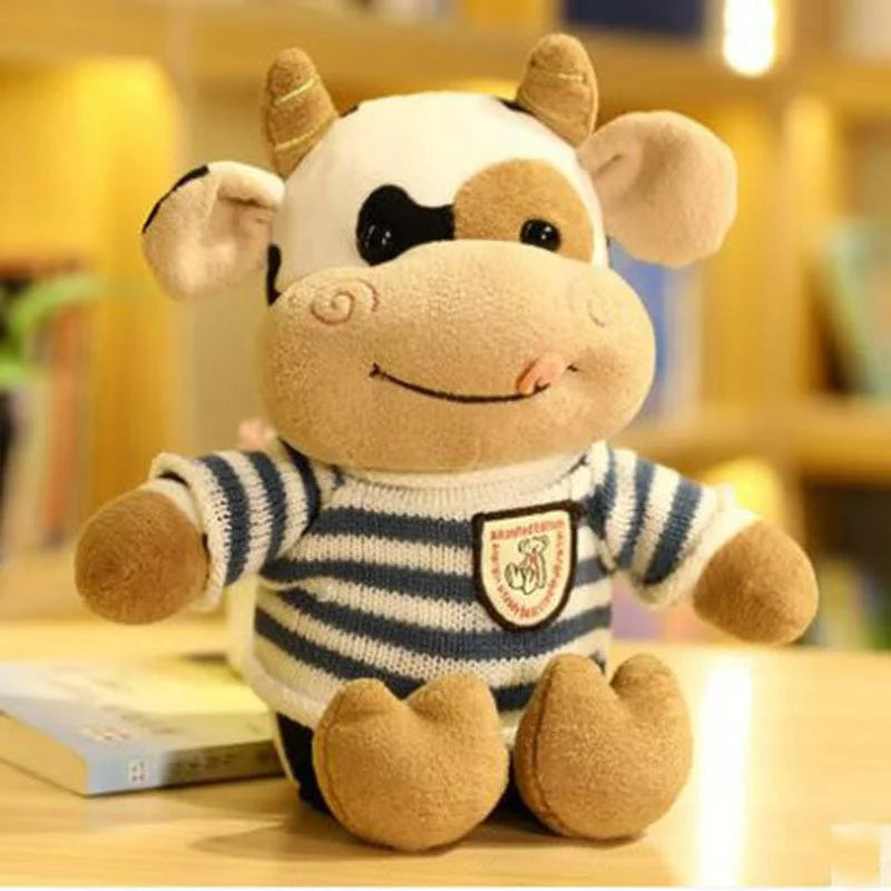 Cute Cow Plush Pillow Gift for Kids and Girlfriend