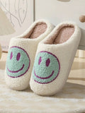 Cute Cartoon Plush Slippers Winter Warm Soft Indoor Home Shoes Non-Slip Thick Sole Cozy House Slippers for Women & Kids