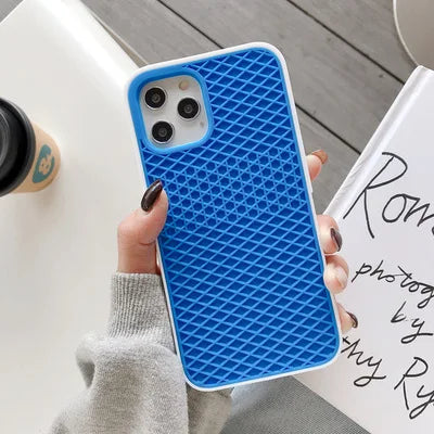 Waffle Sole Silicone iPhone Case