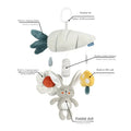 Rainbow Plush Baby Stroller Toy for 0 to 12 Months