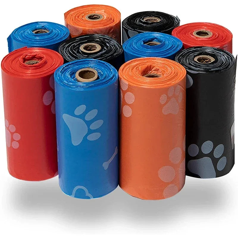Dog Poop Bags 120 Rolls Refill Outdoor Pet Waste Bags Cleaning Supplies