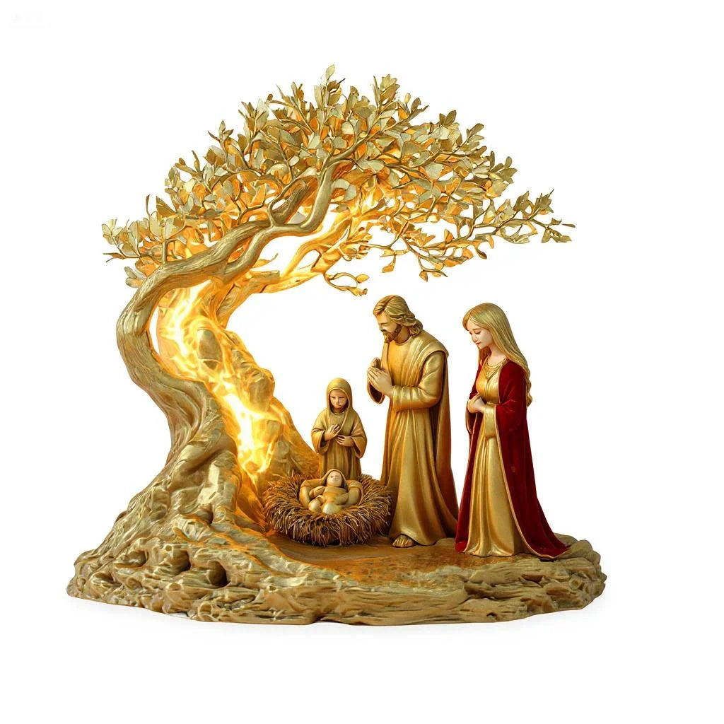 Jesus Prayer Statue Desktop Decor Religious Home Office Gift