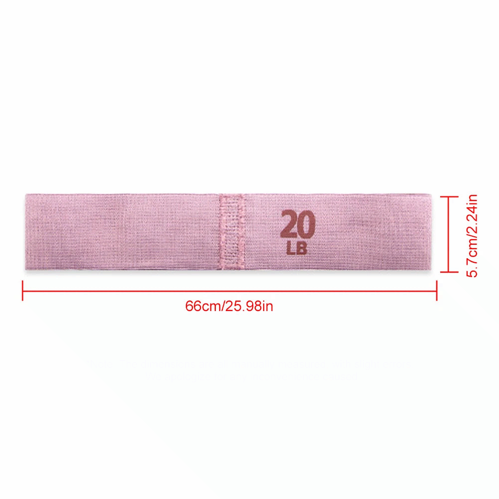 Fabric Resistance Bands Set Yoga Pilates Hip Circle Workout Loop Bands Gym Training