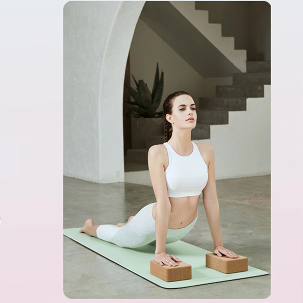 Eco Friendly Anti Slip Yoga Mat Pilates Fitness Exercise Mat
