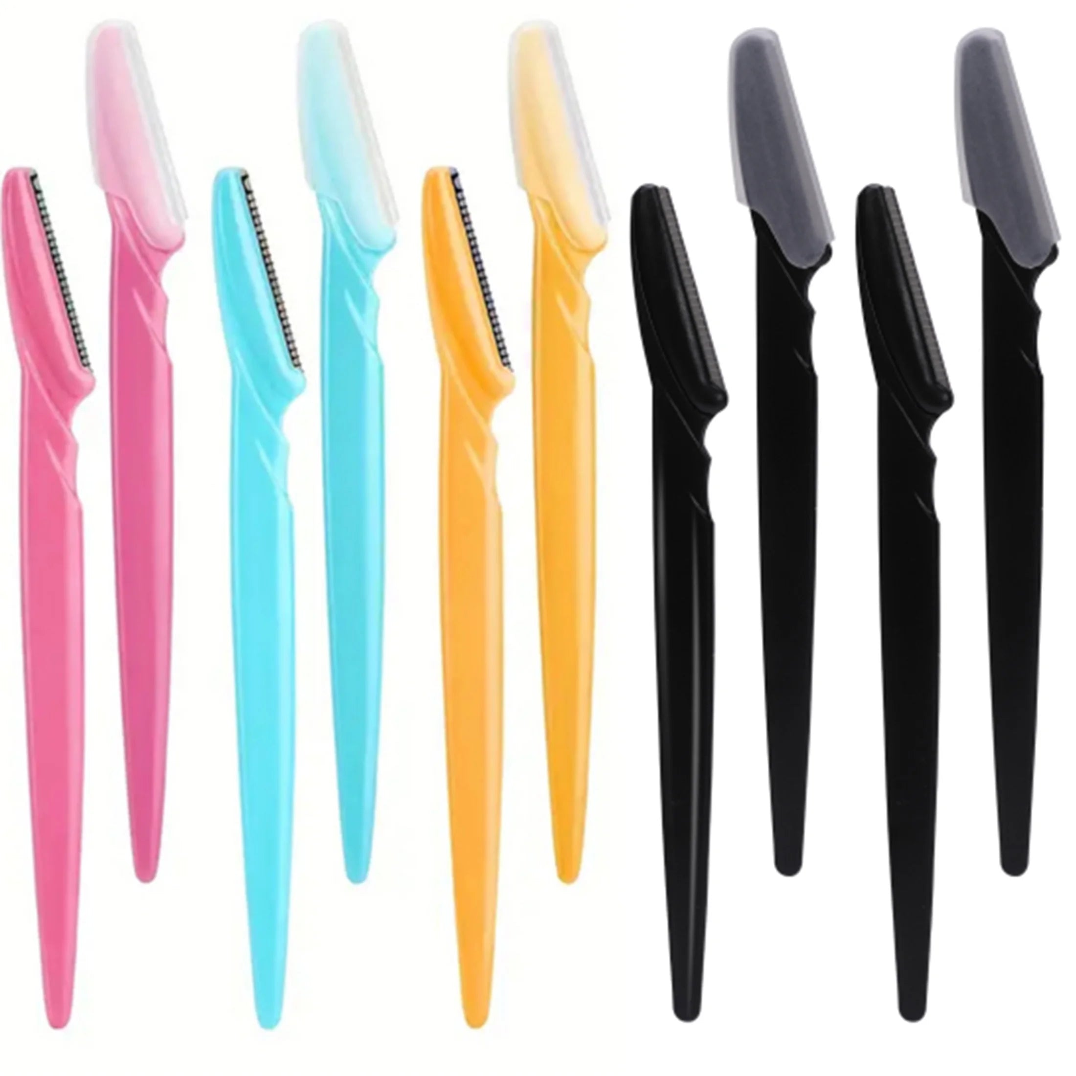 Wholesale Eyebrow Razor Face Shaver 5-40pcs Women Men Hair Trimmer Safe Cover
