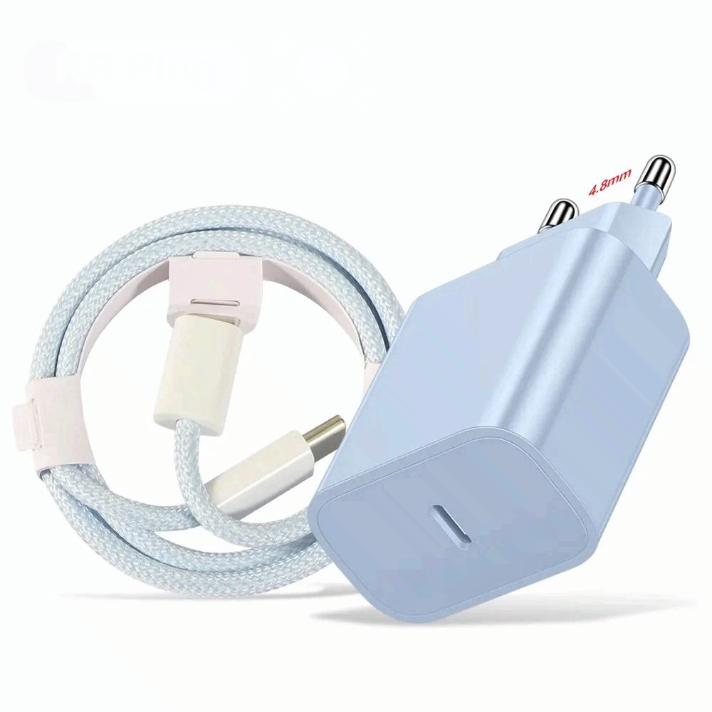 20W PD USB C Fast Charging Charger Type C Adapter Cable