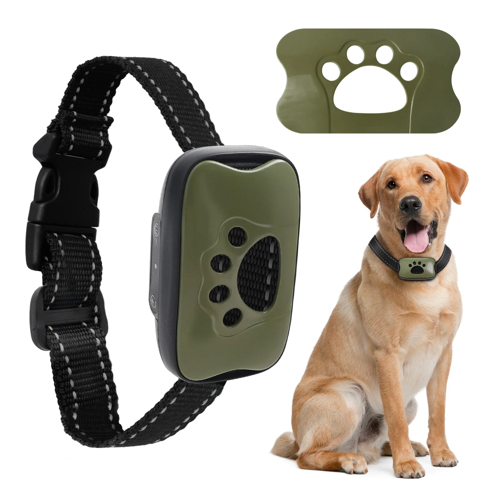 USB Rechargeable Dog Bark Control Training Collar