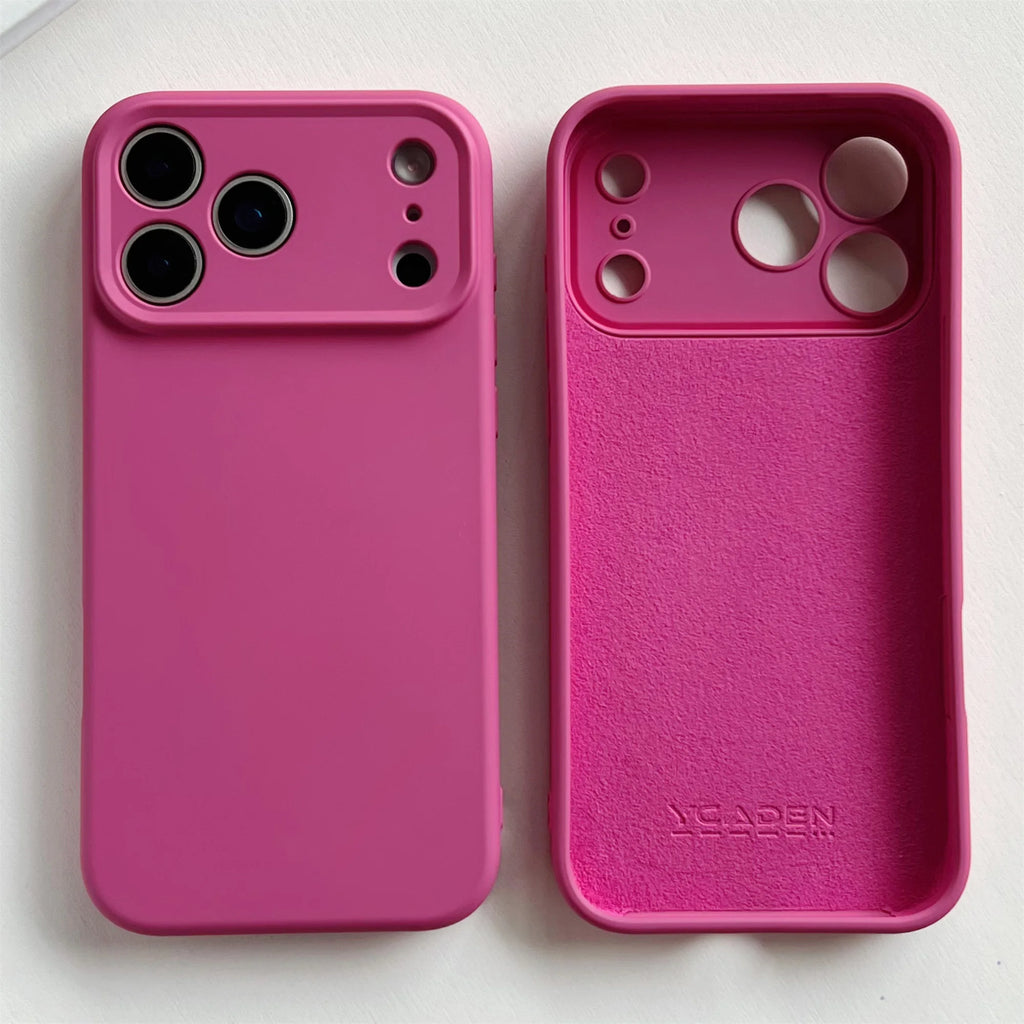 Liquid Silicone Shockproof TPU iPhone Case