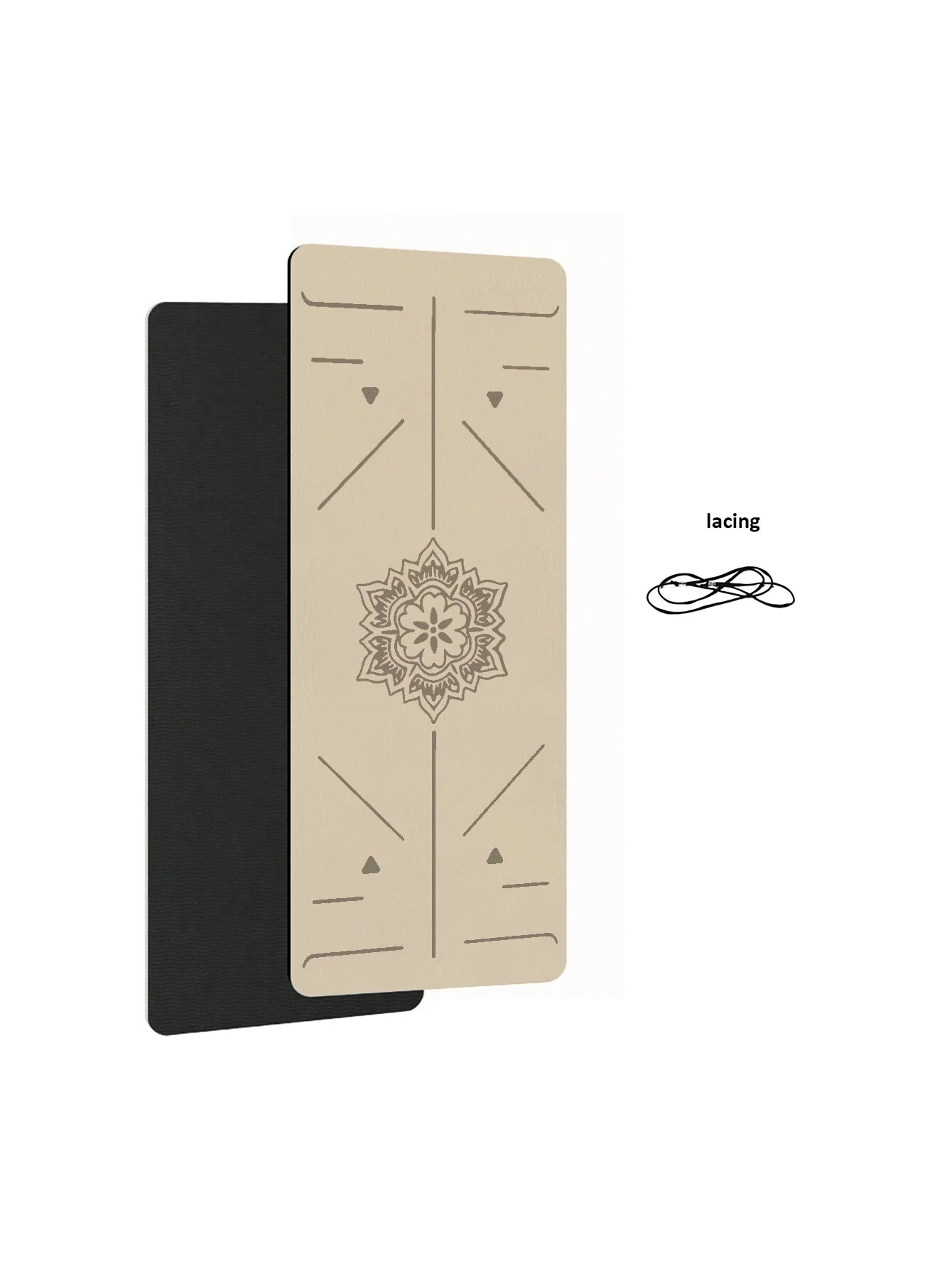 Eco Friendly Anti Slip Yoga Mat Pilates Fitness Exercise Mat