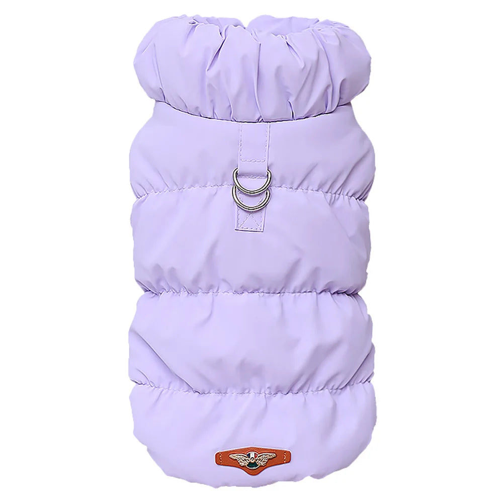 Warm Winter Dog Coat Soft Padded Jacket for Small and Medium Dogs and Cats