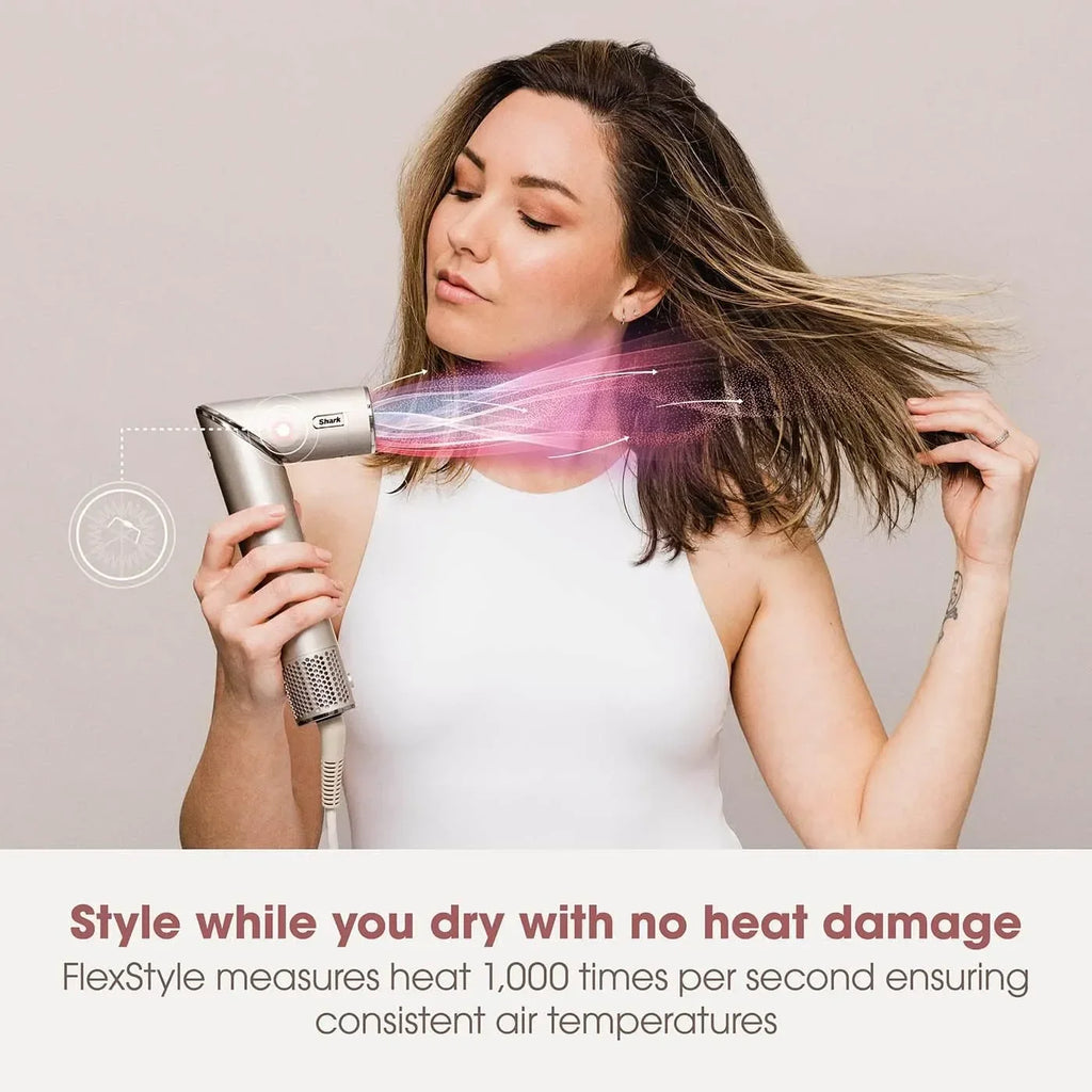 Shark FlexStyle HD430 5-in-1 Hair Dryer Negative Ion Automatic Curler High Speed Dryer
