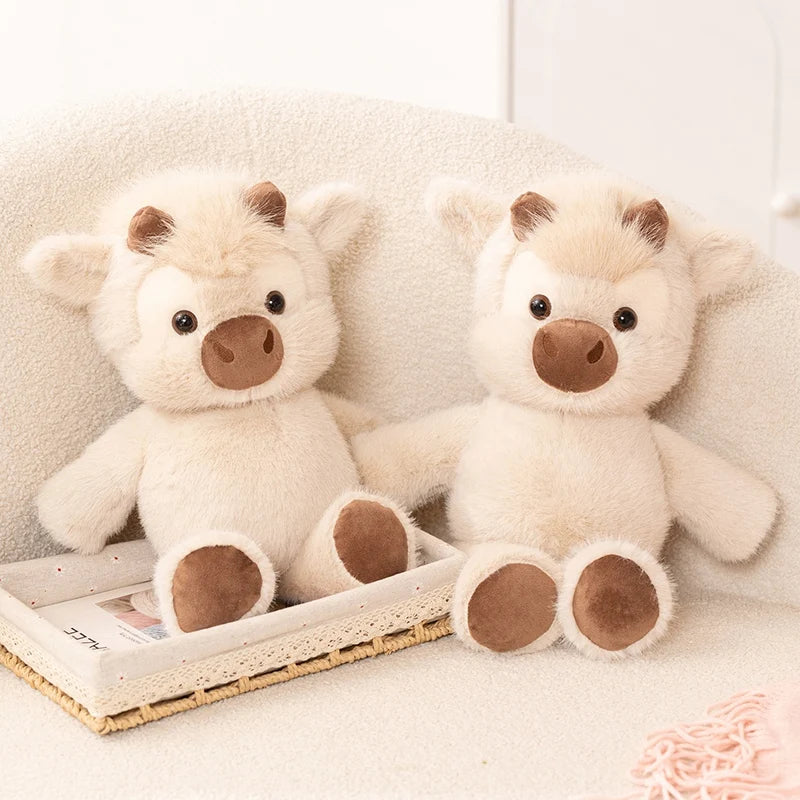 45cm Highland Cow Plush Toy Cute Soft Stuffed Animal Huggable Gift Doll